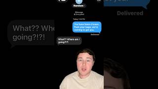 YOU ARE CHOSEN!!!🤫 *Texting Random Numbers!* #shorts