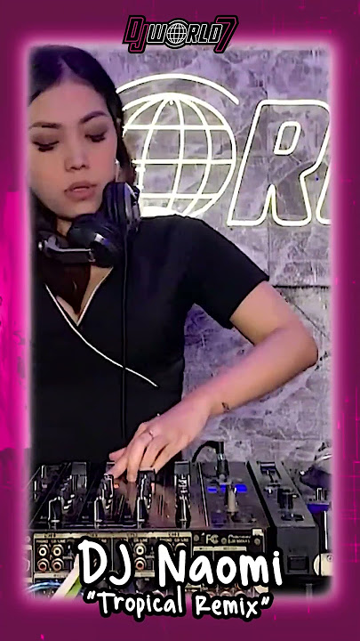 #shorts DJ SUMMERTIME SADNESS - LIVE DJ TROPICAL PARTY MUSIC MIX - DJ NAOMI