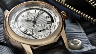 Frédérique Constant Classics Manufacture Worldtimer Watch Collection 2013 – Frederique Constant