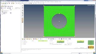 Plate with hole static analysis part 1