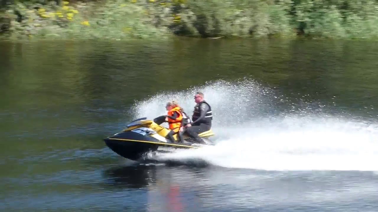 Summer Jet Skiing River Tay Perth Perthshire Scotland YouTube