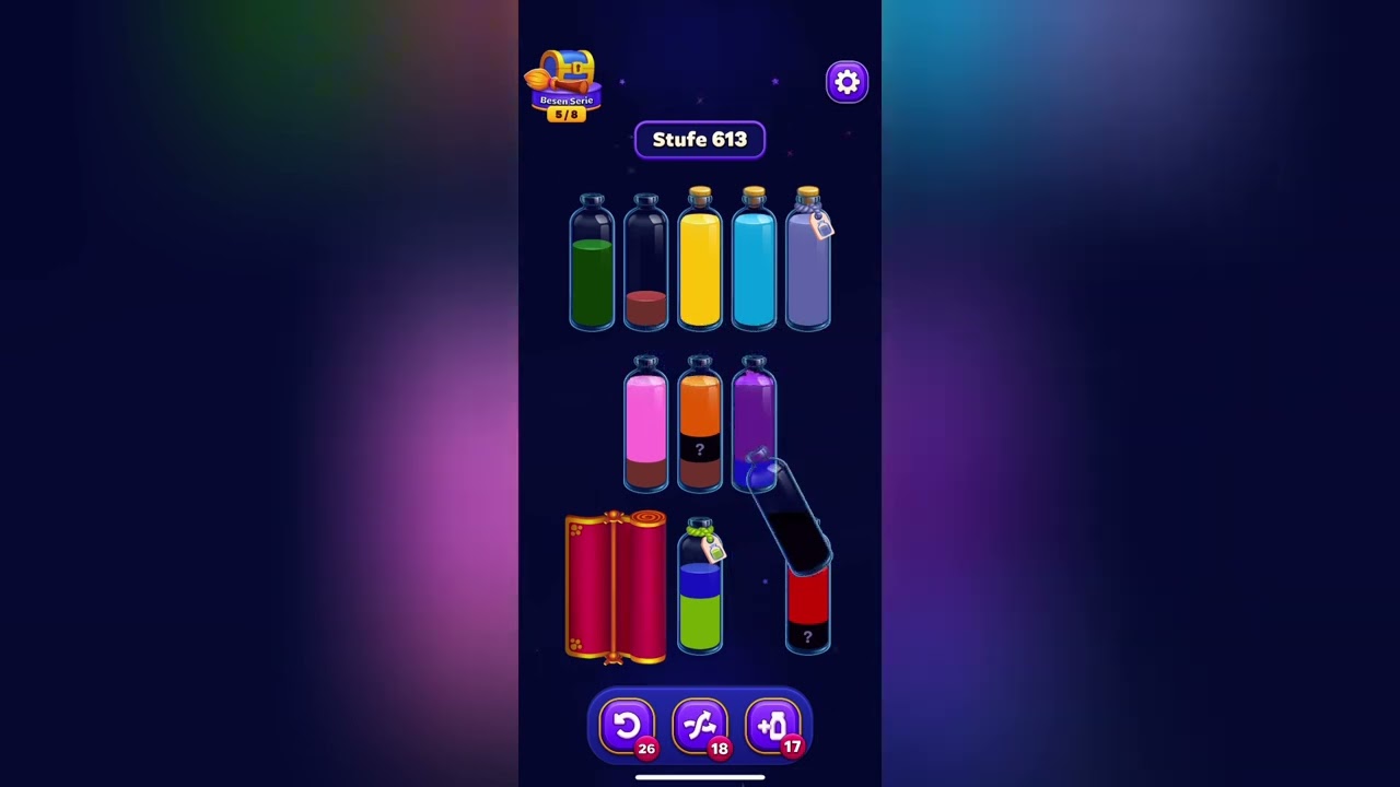 Magic Sort Level 613 Solution Walkthrough 