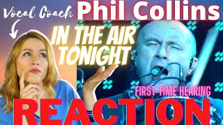 [TRUE LEGEND] Vocal Coach Reacts to Phil Collins  In The Air Tonight | REACTION & ANALYSIS