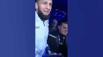 Khamzat Chimaev Made Everybody Run With His Walkout 