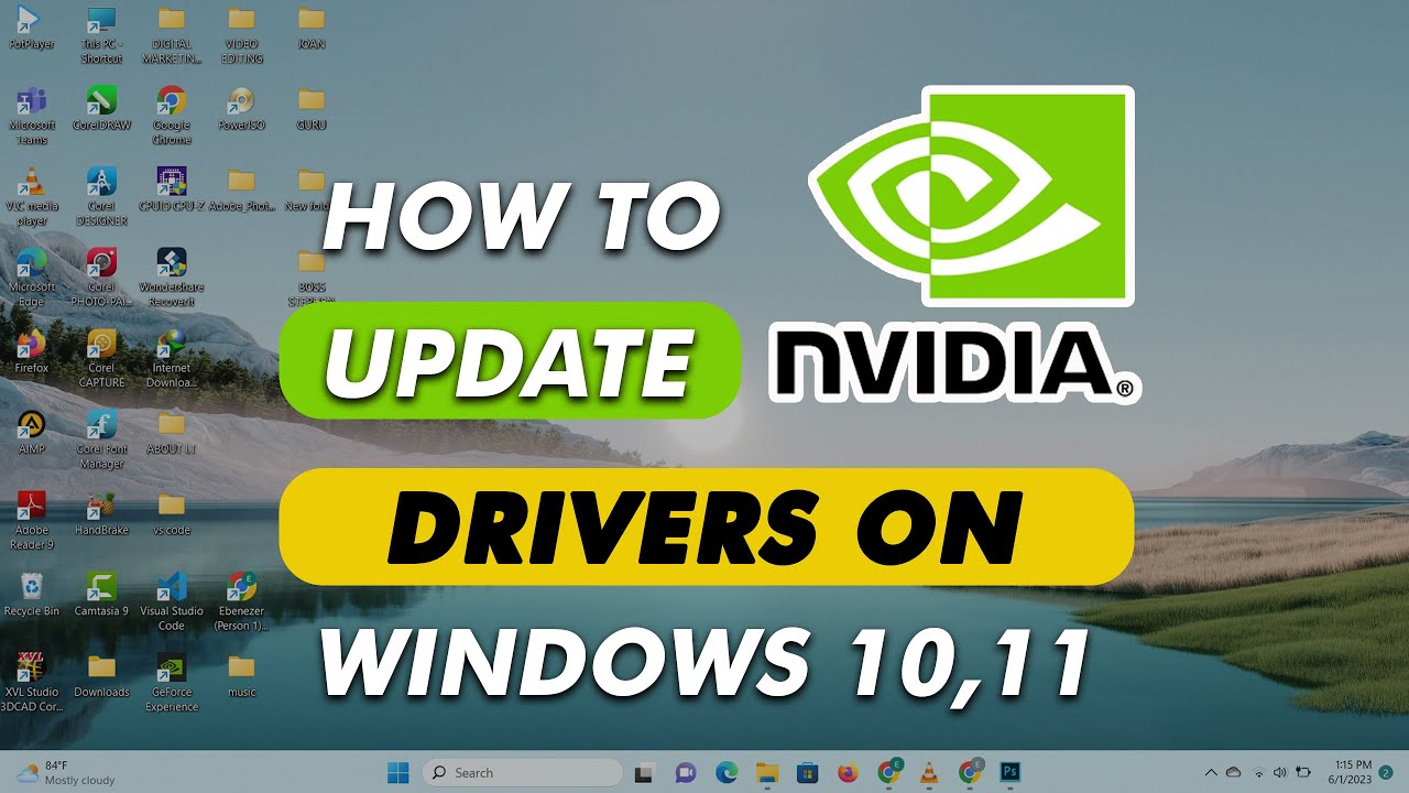 How to Update NVIDIA Drivers on Windows 10, 11 - YouTube