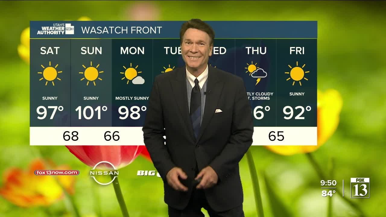 Hot weekend, even hotter week ahead! - Friday, June 21 - YouTube