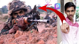 indian Army photo editing || Army photo editing || PicsArt photo editing screenshot 5