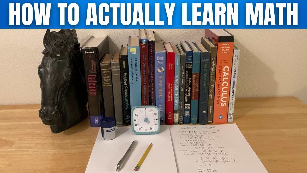 ⁣How To Self-Study Math