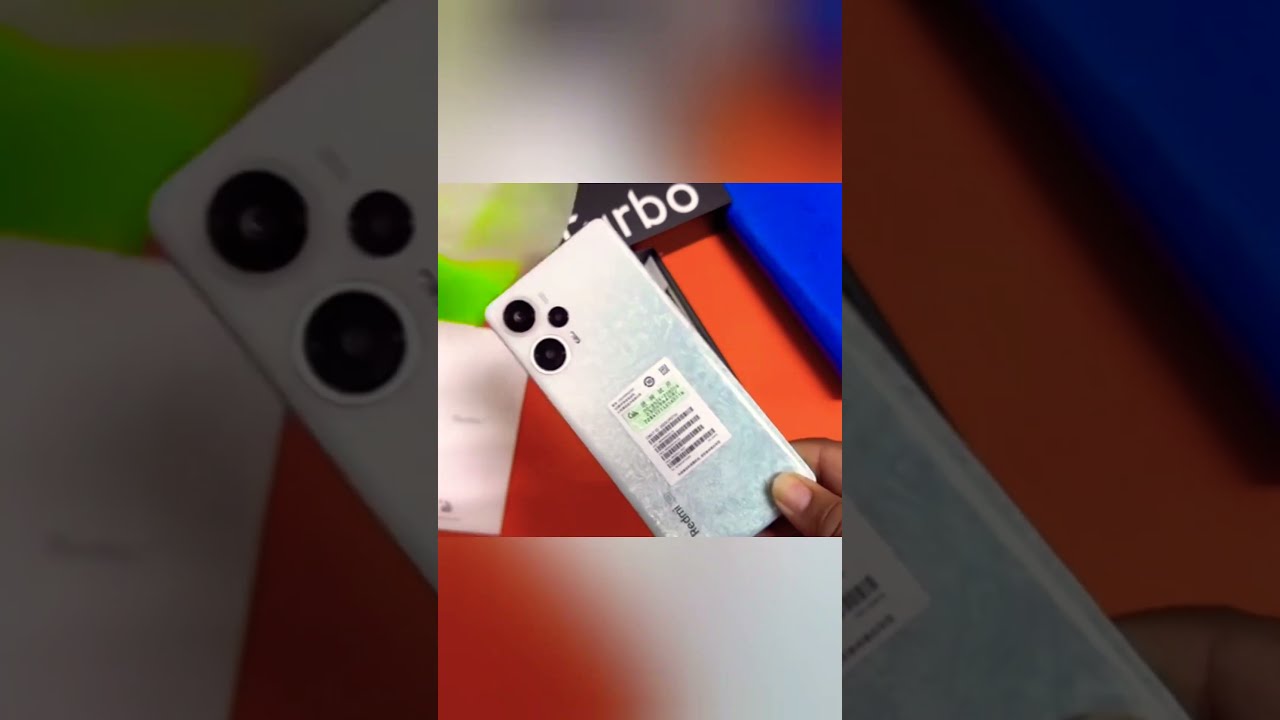 redmi note 12 turbo unboxing 