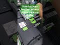 How to clean brother printer paper pick-up Roller clean paper pick-up roller #01617589582