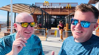 MCDONALD’S BREAKFAST in the Tenerife SUNSHINE- Cheap, Quick and easy! Spanish McDonalds Menu Adeje☀️