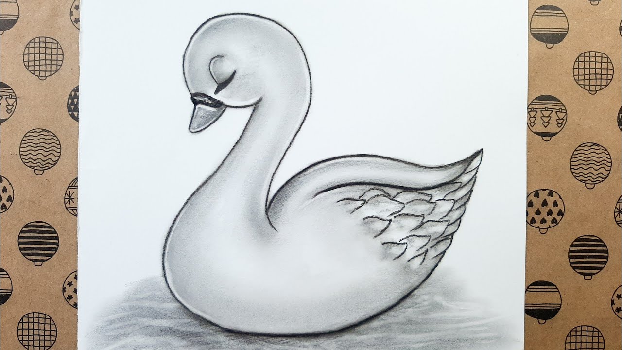 Sevimli Ördek Nasıl Çizilir - How To Draw A Cute Duck