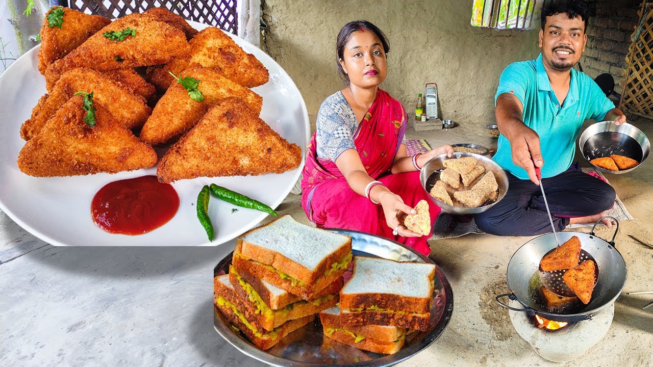 পাউরুটি আর আলু দিয়ে🔥এটা বানাও সেরা হবে│Bread Sandwich Recipe│Snacks Recipe