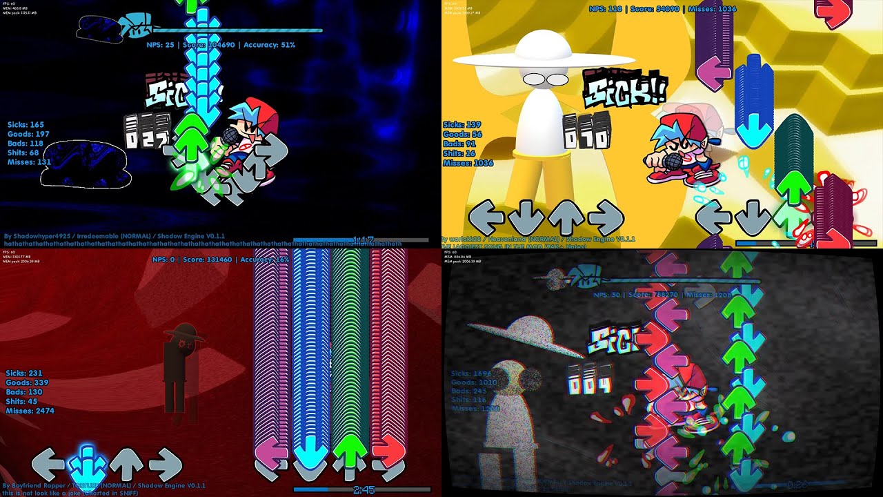 94k notes O_o FNF vs dave and bambi A shadow of reality parte 5 - YouTube