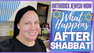 Motzei SHABBAT Routine | After Shabbat Traditions | Saturday Night Routine | Orthodox Jewish Mom