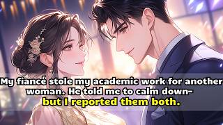 My fiancé stole my academic work for another woman. He told me to calm down—but I reported them both