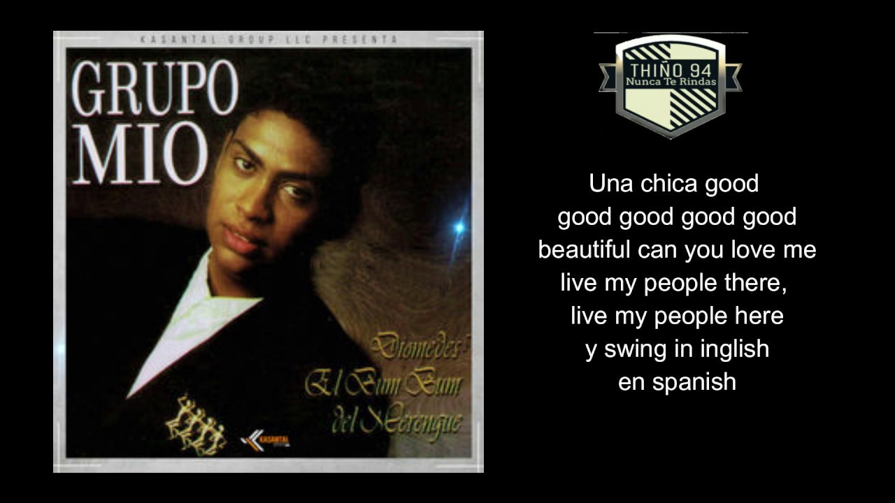 Una Chica Good Merengue letra Grupo Mio