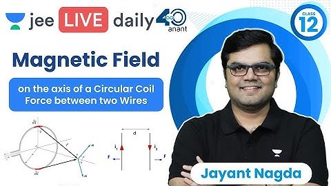 Magnetic Field L3 | Force between 2 Wires | #jee2024 #jee2025 #jeephysics #jayant_nagda