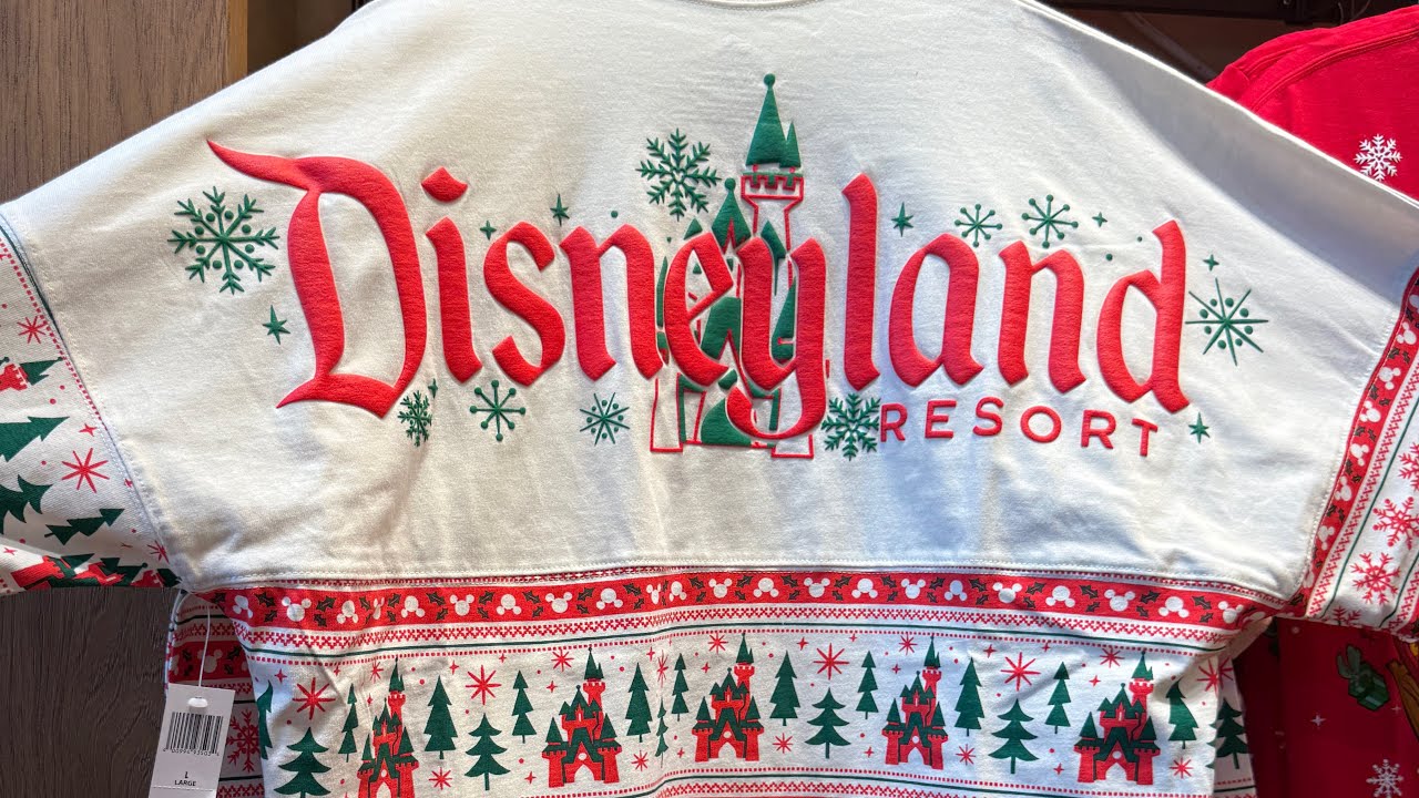 Рождественская продукция Диснейленда уже здесь!