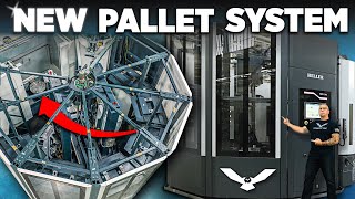 Complete Installation of our New Pallet System | Heller HF 5500 RSP Automation