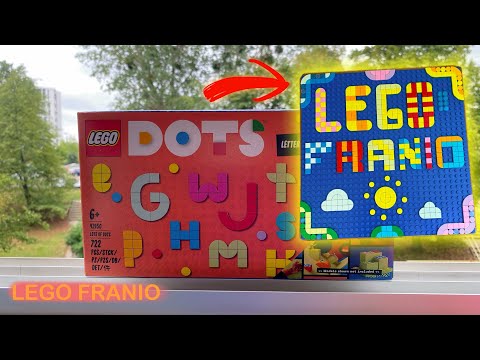 LEGO Rozmaitości DOTS - literki (41950) / Recenzja