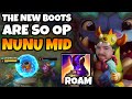 These NEW BOOTS were MADE for NUNU MID. Roam, Perma-Baron Recall, Fast snowballs.