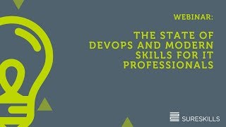 Sureskills State of DevOps Webinar 070319