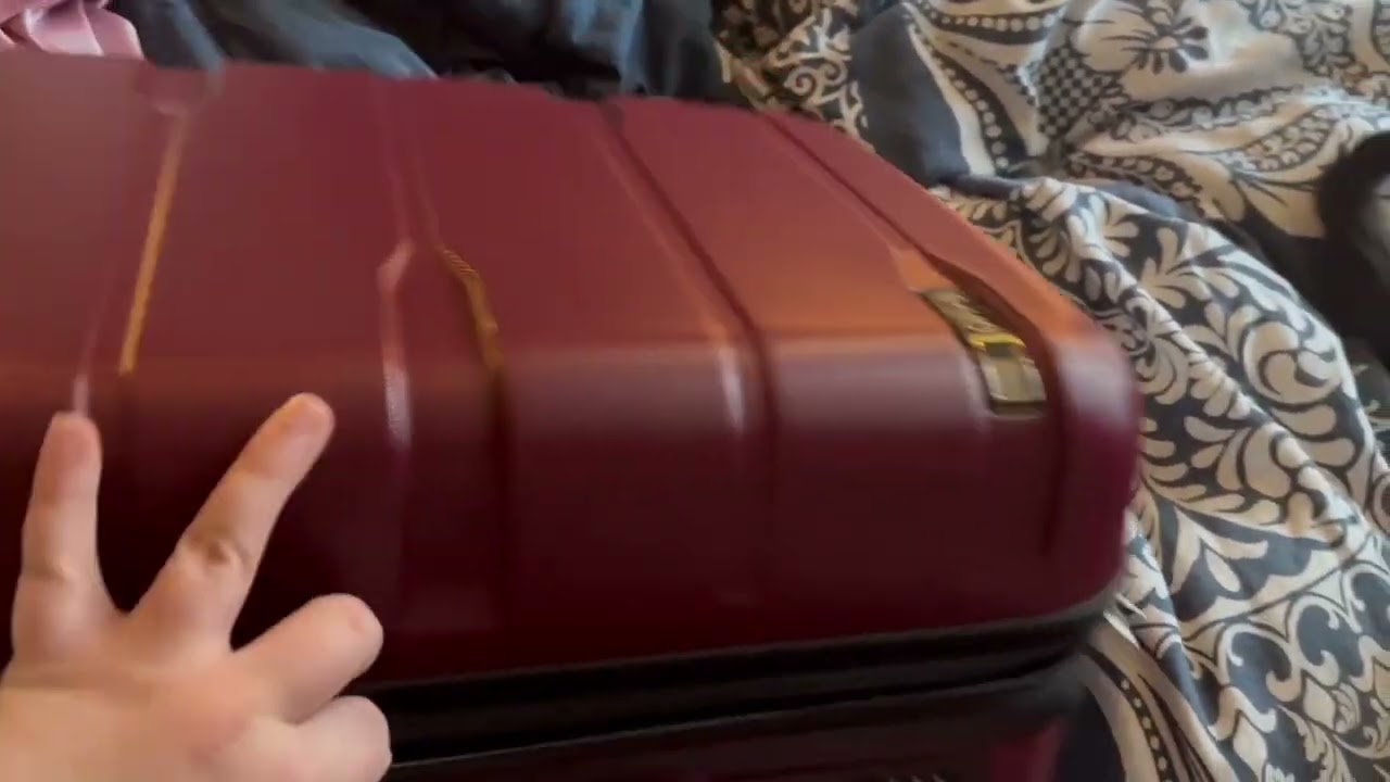 Coolife Luggage Expandable Suitcase PC+ABS Spinner Review, The extra pockets are great