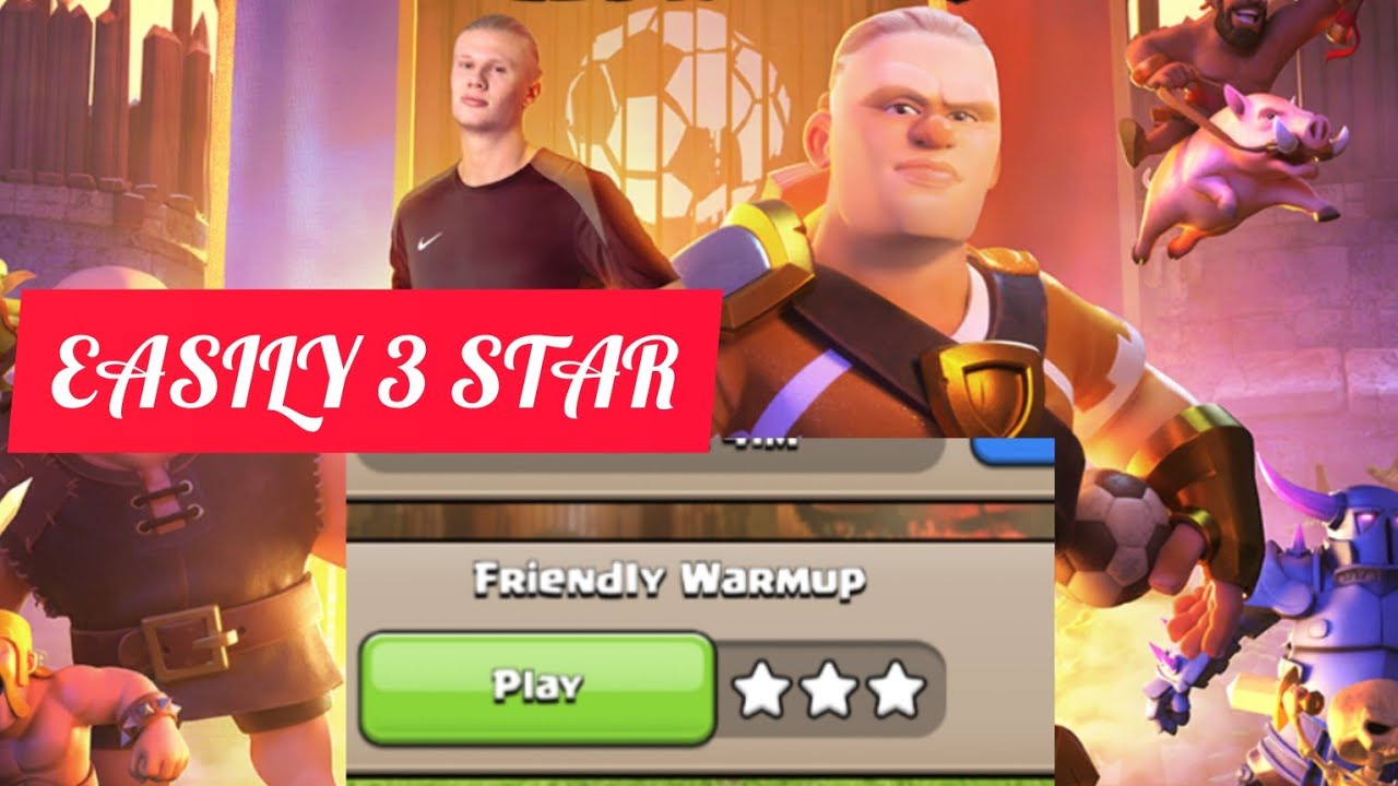 EASILY 3 STAR - FRIENDLY WARMUP CHALLENGE 