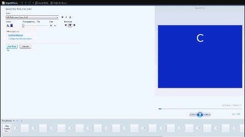 Playing around with windows movie maker