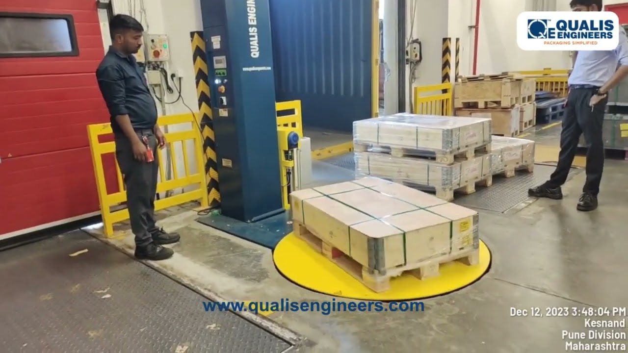 Pallet Wrapping machine duct fitting