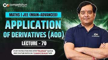 Application of Derivatives   Part 70  Concavity and Point of Infleion