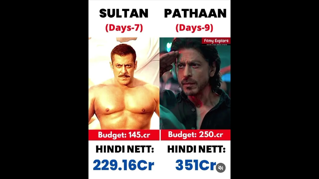 Sultan VS Pathaan movie comparison box office collection 