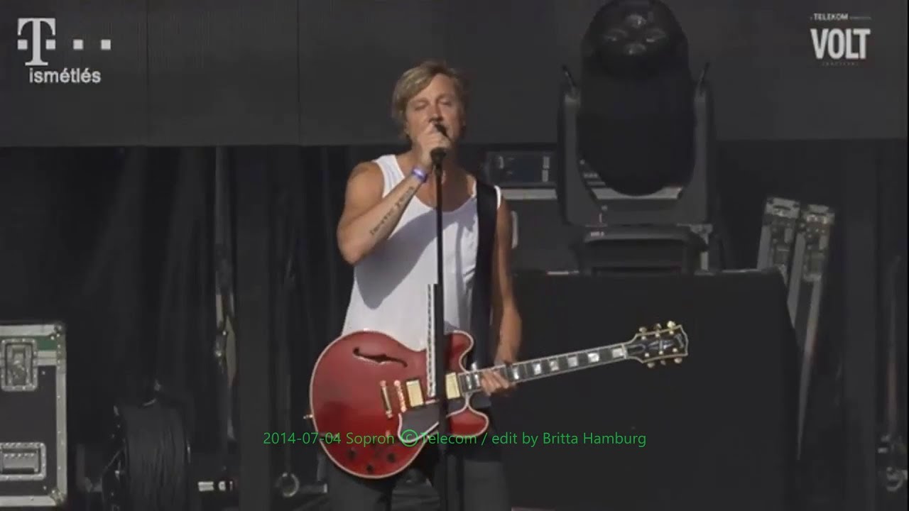 2014-07-04 Sunrise Avenue @VOLT-Festival Sopron / Hungary