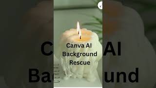 Canva AI BackGround Remover Candle