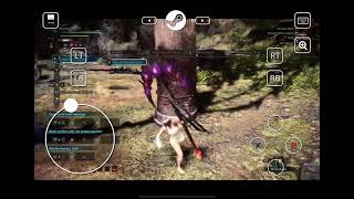 Monster Hunter: World on iPad  (Steam Link) screenshot 3