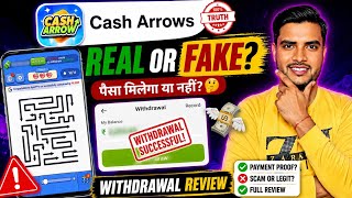 cash arrow withdrawal kaise kare? cash arrow game real or fake? cash arrows game review screenshot 5