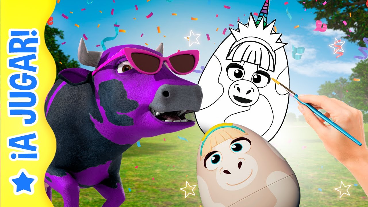 ¡A Pintar y Dibujar! con MARGARITA y LA VACA LOLA - La Granja de Zenón | A Jugar