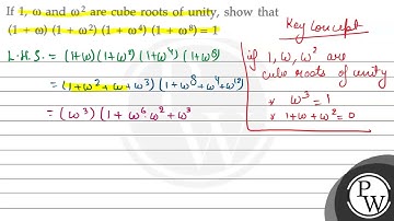 If \( 1, \omega \) and \( \omega^{2} \) are cube roots of unity, show that \( (1+\omega)\left(1+...