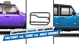 Comparing All Jeep Wrangler Mopar Doors