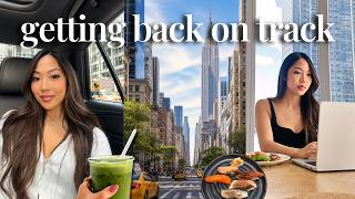 Days in NYC ✨ back into routine after travel, what I eat & resetting my life