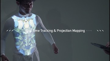 Real Time Tracking & Projection Mapping (Teaser)