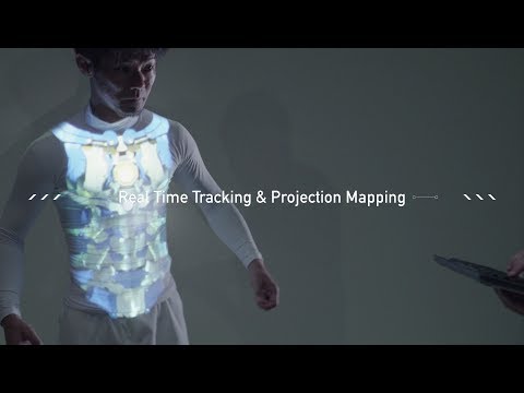 Real Time Tracking & Projection Mapping (Teaser)
