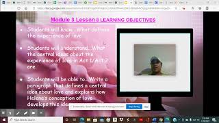 Module 3 Lesson 8 Learning Objectives Jan 10, 2021 5:20 PM