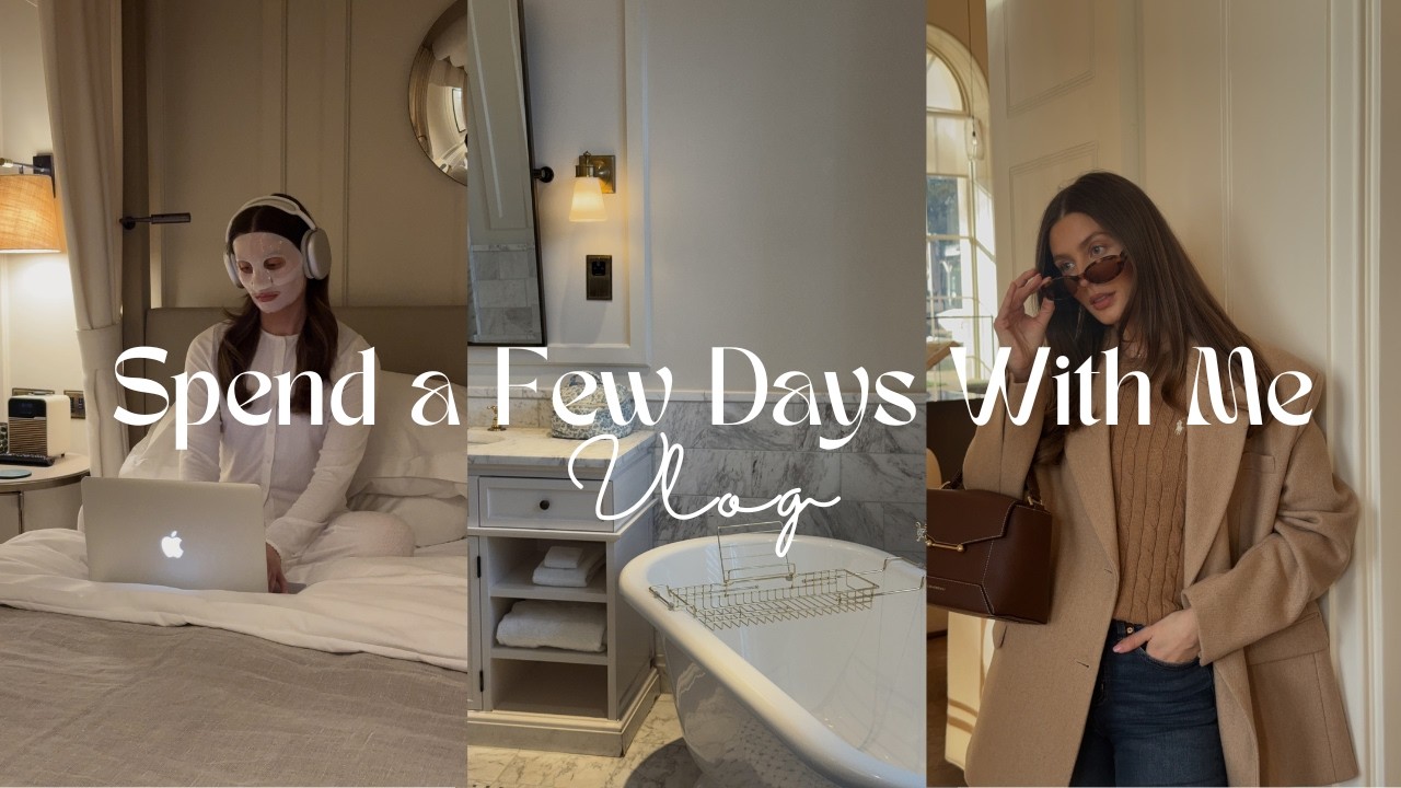 Покупки в деревне Бичестер и ночь вне дома | Видеоблог | Эми Бет