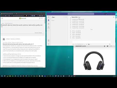 Teams vs BLE Headphones