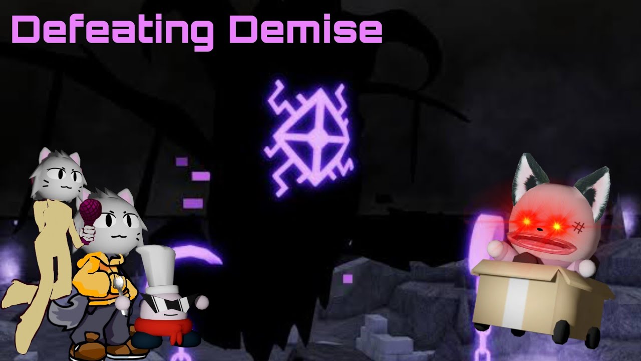 Defeating Demise 🤖 (Getting Void Skull Skin) | Tower Heroes