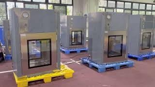 KLC Laminar Flow Pass Box – A Sterile Gateway for Your Cleanroom