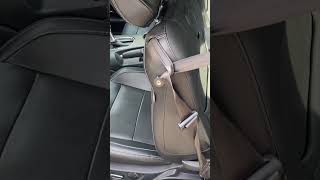 S550 Mustang Seat Tip!