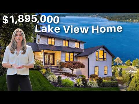 Is This Bellevue’s Best Neighborhood? Under $2M Lake View Home Tour